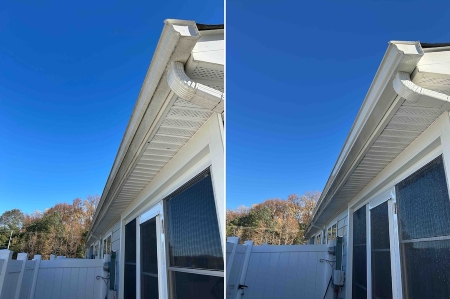 Gutter Cleaning & Brightening: How to Remove Tiger Stripes the Right Way Thumbnail