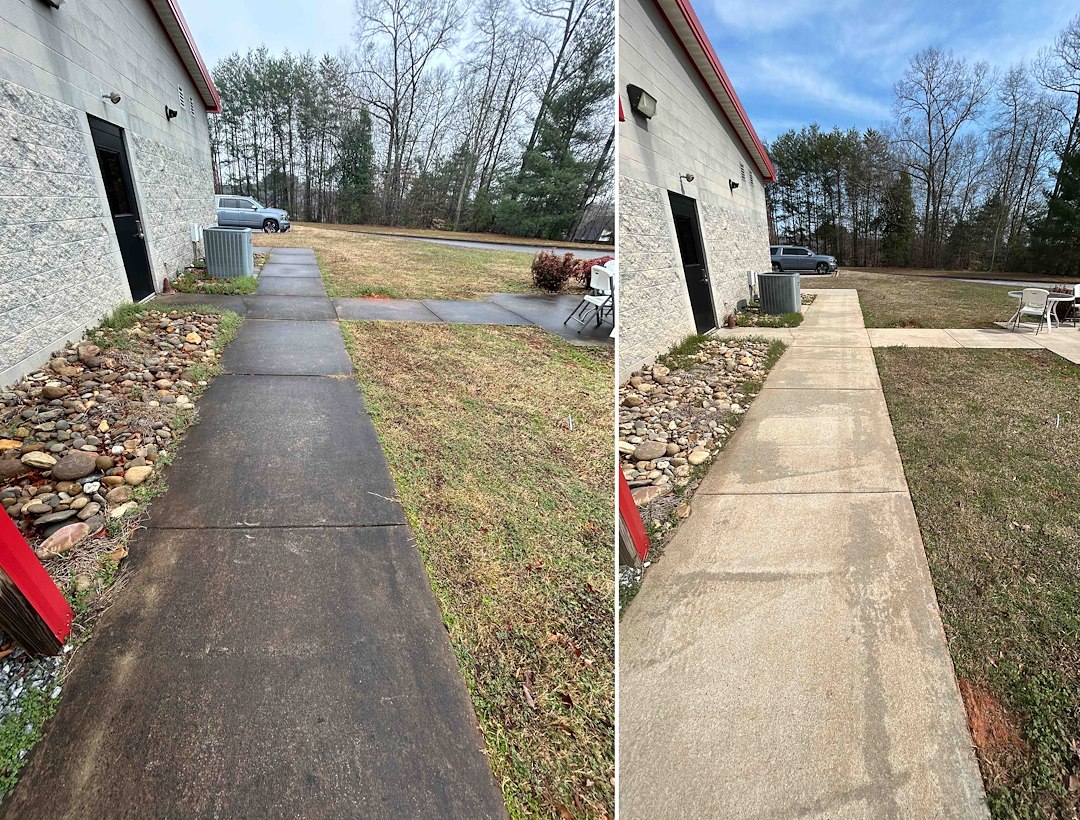 Fire Department Walkway & Sidewalk Cleaning in Taylors, SC | Commercial Concrete Pressure Washing Thumbnail